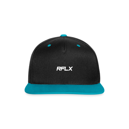 RFLX Snapback Cap - black/teal