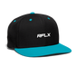 RFLX Snapback Cap - black/teal